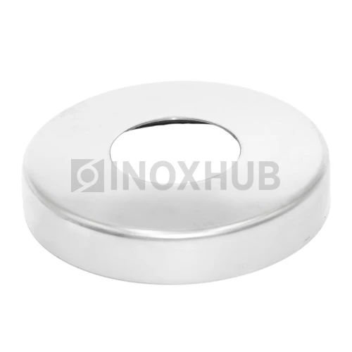 Низ стойки большой декоративный, Ø42.4×100.0 мм, AISI 304, GRIT 600