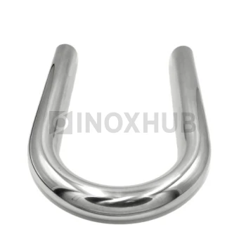 Окончание поручня пандуса, Ø38.1 мм, AISI 304, GRIT 600