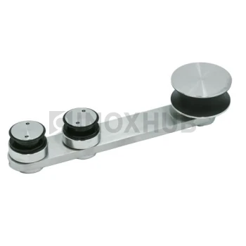 Каретка (810 SSS) плоская под зенковку, нерж. сталь матовая