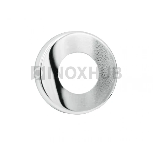 Низ стойки большой с неполированными боками, Ø50.8 мм, AISI 304, GRIT 600