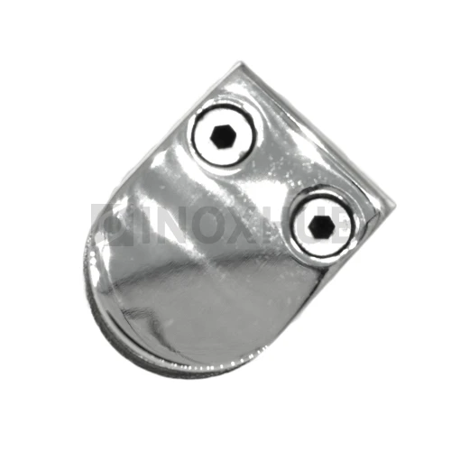 Стеклодержатель литой Ø38.1 мм, стекло 8.0 мм, AISI 316, GRIT 600