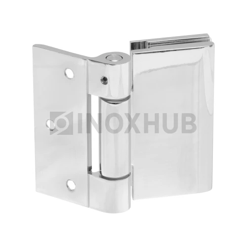 Петля (518 PC) стена-стекло, открывание наружу, полированный хром