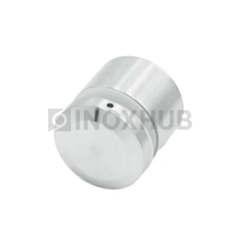 Точечный стеклодержатель удлиненный (без шпильки), стекло 6.0-30.0 мм, М12, AISI 304, GRIT 320