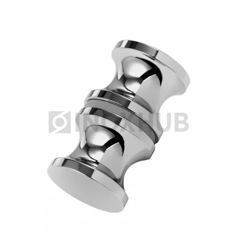 Кноб (691 PC), стекло 6.0-12.0 мм, полированный хром