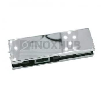 Фитинг нижний (110 PSS), стекло 10-12 мм, нерж. сталь полированная