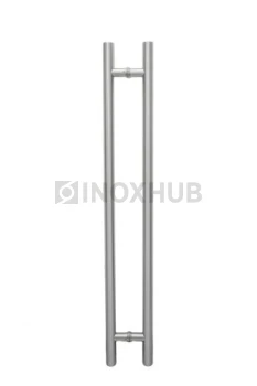 Ручка (633-800 SSS) 32×625×800 мм, стекло 8-12 мм, нерж. сталь матовая