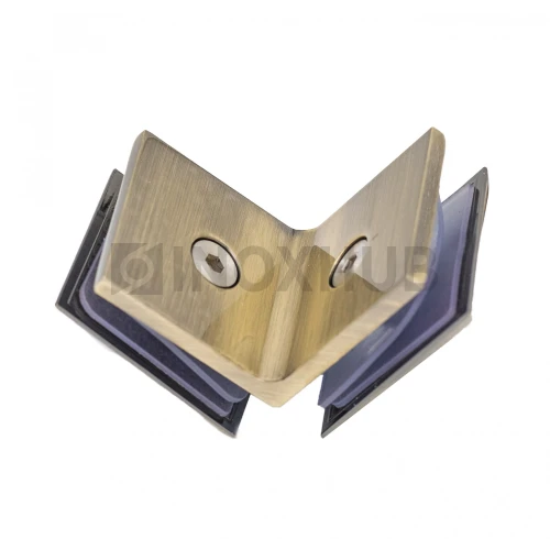 Коннектор (725 Bronze) стекло-стекло 90°, под Бронзу