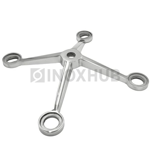 X-образный спайдер, AISI 304, GRIT 600