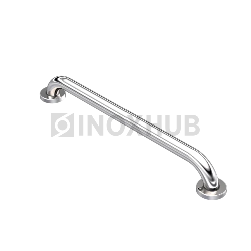 Поручень настенный прямой, L=600 мм, Ø38 мм, AISI 201, GRIT 600