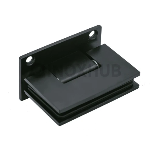 Петля (301 BLC) стена-стекло двустороннее крепление, нерж. сталь Черный мат