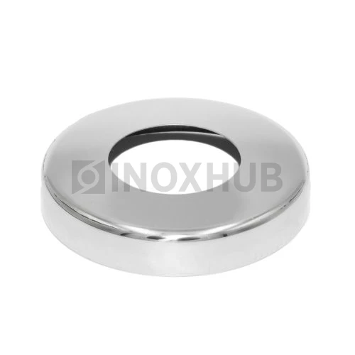 Низ стойки большой декоративный, Ø50.8 мм, AISI 201, GRIT 600