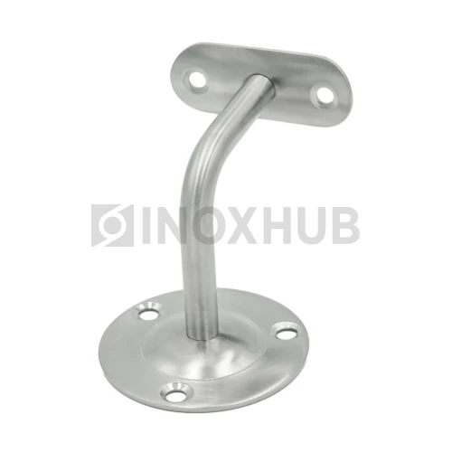 Крепление пристенного поручня с ложементом (Ø50.8), AISI 304, GRIT 320