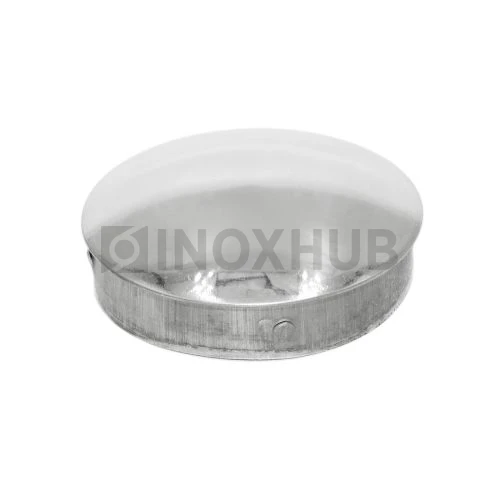 Заглушка забивная штамп., Ø60.3 мм, AISI 304, GRIT 600