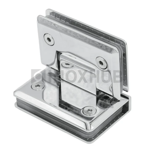 Петля (304 PC) стекло-стекло 90°, полированный хром