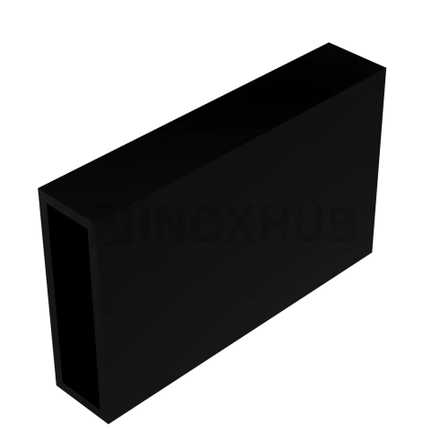 Трек (310-3 BLC), 30×10×3000 мм, нерж. сталь Черный мат