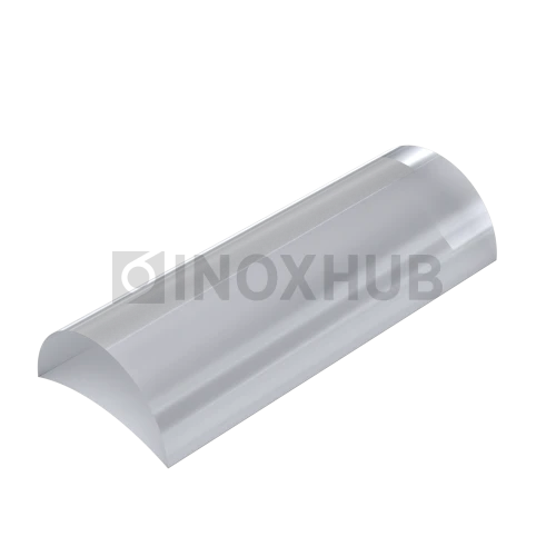 Порог (218-2), 10.0×5.0 мм, L=2000, ПВХ прозрачный