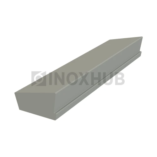 Уплотнитель верхний 26,35*14 под 12 стекло для 102, серый