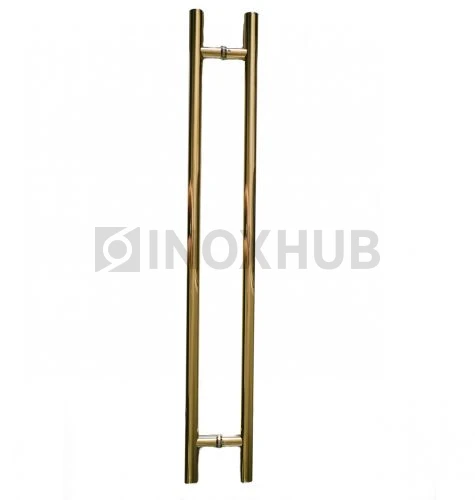 Ручка (633-1000 Gold) 32×825×1000 мм, стекло 8-12 мм, под Золото