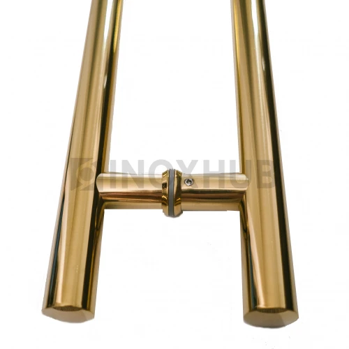 Ручка (633-800 Gold) 32×625×800 мм, стекло 8-12 мм, под Золото