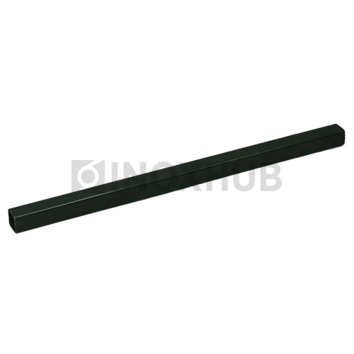 Трек (315-3 BLC), 15×15×3000 мм, нерж. сталь Черный мат