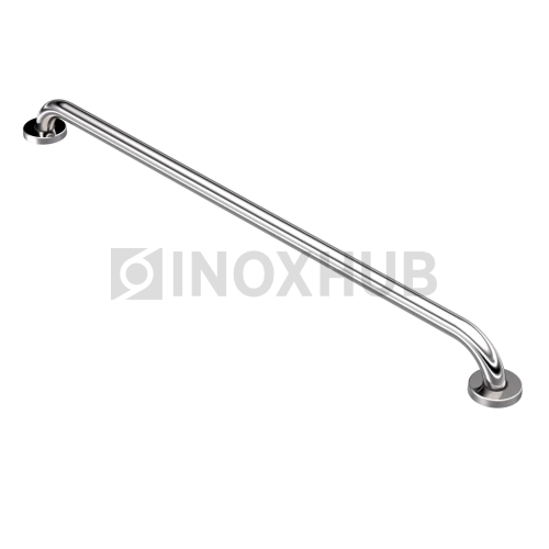 Поручень настенный прямой, L=1000 мм, Ø32 мм, AISI 304, GRIT 600