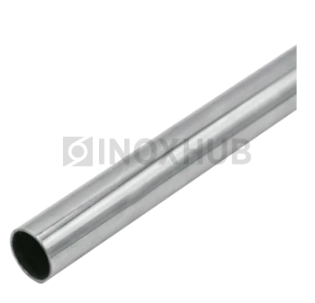 Труба круглая AISI 304, ASTM A554, Ø12.0×1.0×4000 мм, GRIT 600