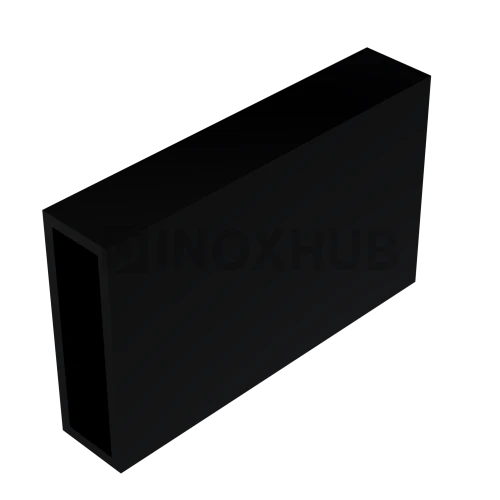 Трек (310-2 BLC), 30×10×2000 мм,  нерж. сталь Черный мат