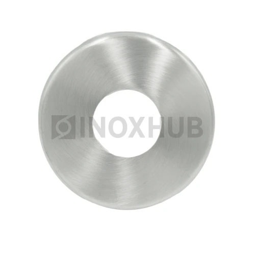 Низ стойки большой декоративный, Ø38.1×105.0 мм, AISI 304, GRIT 320