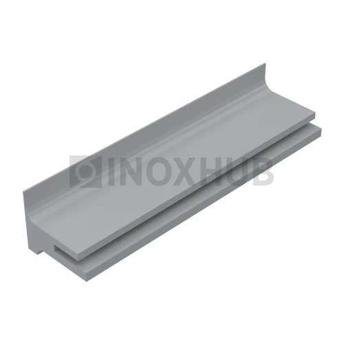 Уплотнитель 6 мм на нащельник к несущему профилю, серый