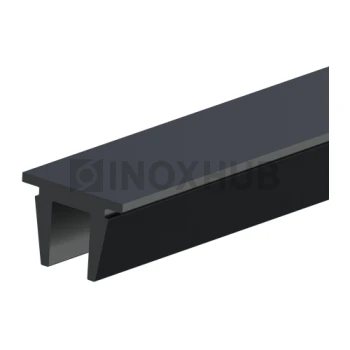 Заглушка (764 GM) для профиля 763 756, L=1000 мм, алюминий, антрацит