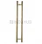Ручка (633-1000 Gold) 32×825×1000 мм, стекло 8-12 мм, под Золото