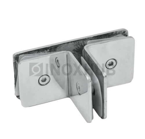 Коннектор (737 PSS) 3 стекла (без фаски), нерж. сталь полированная