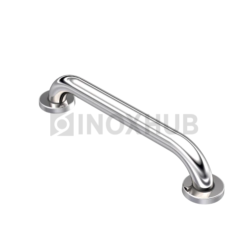 Поручень настенный прямой, L=400 мм, Ø38 мм, AISI 201, GRIT 600