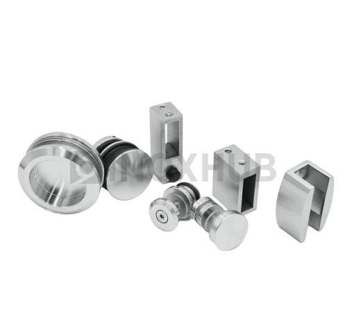 Комплект душевой (400 SSS) раздвижной системы, нерж. сталь матовая