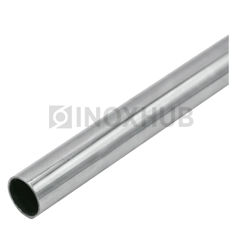 Труба круглая AISI 304, ASTM A554, Ø12.0×1.0×4000 мм, GRIT 600