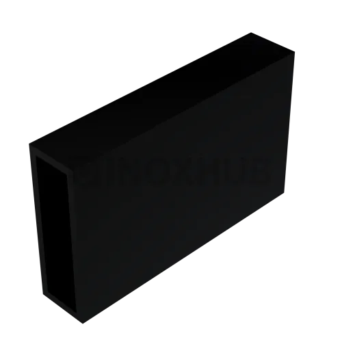 Трек (310-3 BLC), 30×10×3000 мм, нерж. сталь Черный мат