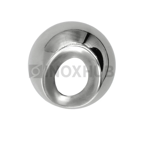 Соединение поручня со стойкой под 30°, Ø38.1 мм, AISI 316, GRIT 600