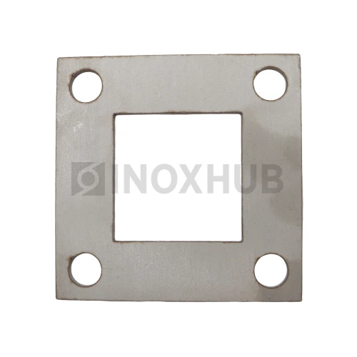 Фланец под сварку, 40.0×40.0 мм / 80.0×80.0 мм, AISI 304, 2B