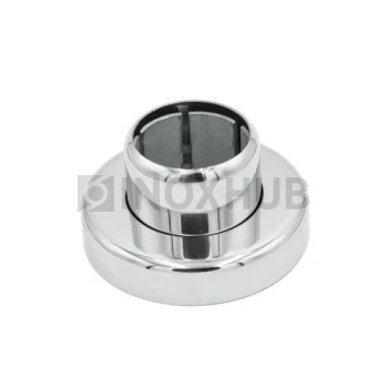 Фланец цанговый cборный, Ø42.4 мм, AISI 304, GRIT 600