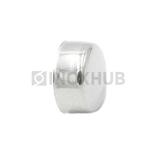 Заглушка внешняя штамп., Ø16.0 мм, AISI 316, GRIT 600