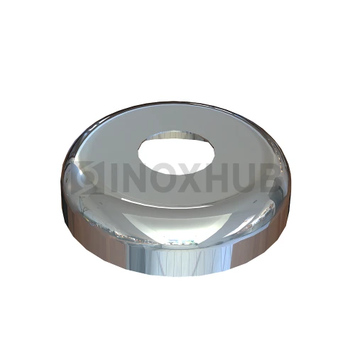 Низ стойки малый декоративный, Ø16.0×60.0 мм, AISI 304, GRIT 600