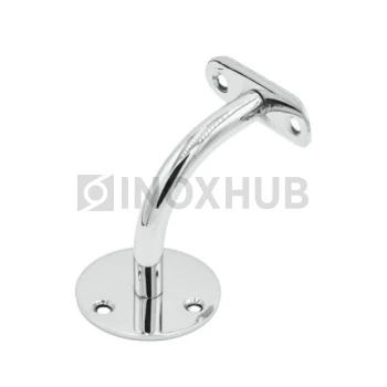 Крепление пристенного поручня с ложементом (Ø50.8) (комб), AISI 304, GRIT 600