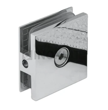 Коннектор (721 PC) стекло-стена, 1 отверстие, полированный хром