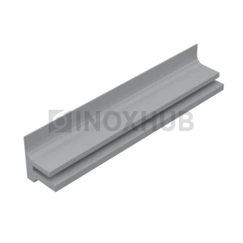 Уплотнитель 2 мм на нащельник к несущему профилю, серый