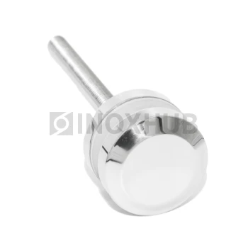 Точечный стеклодержатель, стекло 6.0-30.0 мм, М12, AISI 304, GRIT 320