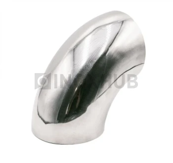 Отвод Ø101.6×2.0 мм, AISI 304, GRIT 600