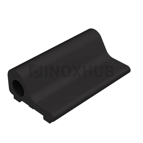 Порог для душевой (718 BLC), L=2000, алюминий, RAL Черный мат