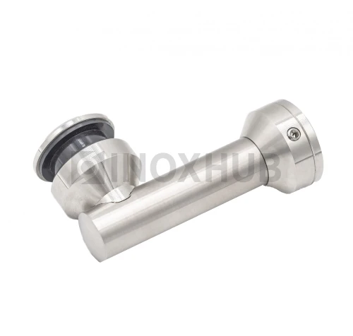 Крепление стекло-стена (205-75а SSS) без зенковки, AISI 304, нерж. сталь матовая