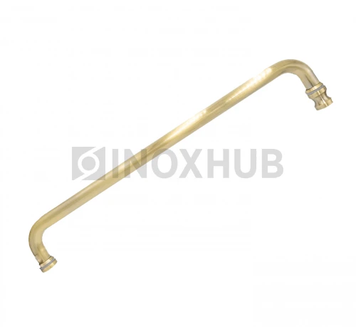 Ручка-полотенцесушитель (621-450 Bronze), Ø19 мм м/о 450 мм, под Бронзу