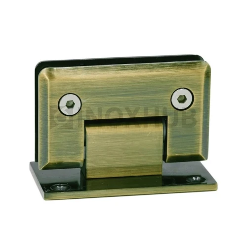 Петля (301 Bronze) стена-стекло двустороннее крепление, под Бронзу